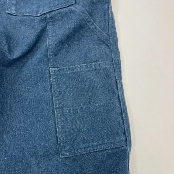 Patagonia All Seasons Double Knee Work Pants Blue Hemp Organic Jeans - Picture 8 of 16